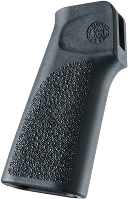 HOGUE AR15 15 DEGREE VERTICAL - GRIP NO FINGER GROOVES BLK - Image 2