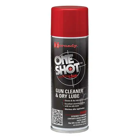 HORNADY ONE SHOT® AEROSOL SPRAY GUN CLEANER & LUBE 10 OZ