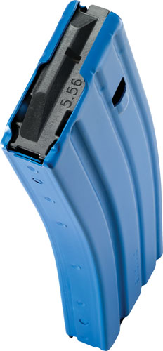 CPD MAGAZINE AR15 5.56X45 30RD - BLUE FINISH ALUMINUM