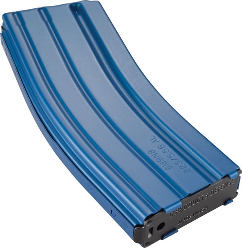 CPD MAGAZINE AR15 5.56X45 30RD - BLUE FINISH ALUMINUM - Image 4