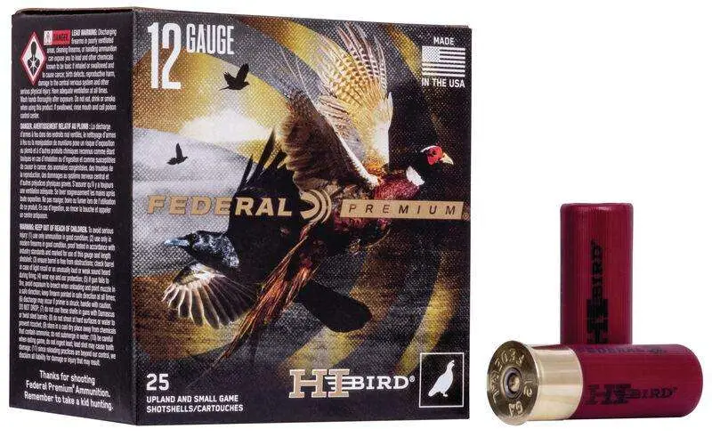 FEDERAL 12GA 2 3/4" MAX 1 1/4OZ 5 1,330 FPS 25 RD/BX 10 BX/CS