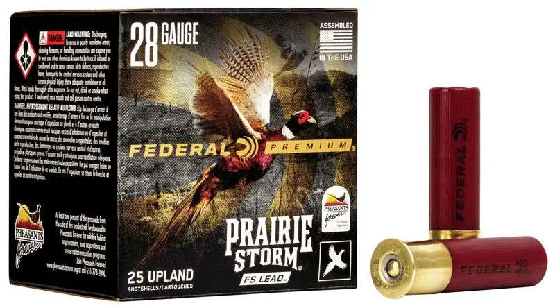 FEDERAL 28GA 2 3/4" 13/16 OZ 6 SHOT FS LEAD 25 RD/BX 10 BX/CS