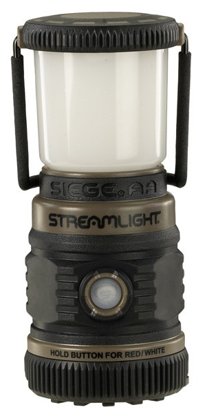 STREAMLIGHT SIEGE AA BATTERY - LANTERN WHITE LED & RED LED