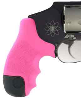 HOGUE GRIPS S&W J FRAME RB - CENT./POLY BODYGUARD PINK - Image 2