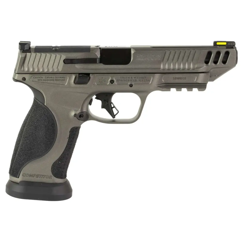 SMITH & WESSON PC M&P9 M2.0 COMP OR NTS GRY 9M PSTL 5" 17RD