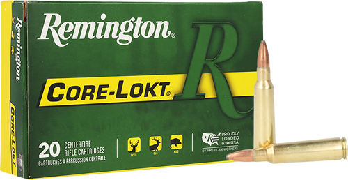 REMINGTON 250 SAVAGE 100GR - CORE-LOKT SP 20RD 10BX/CS