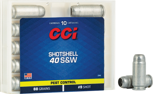 CCI SHOTSHELL 40 SW 88GR - #9 SHOT 10RD 20BX/CS