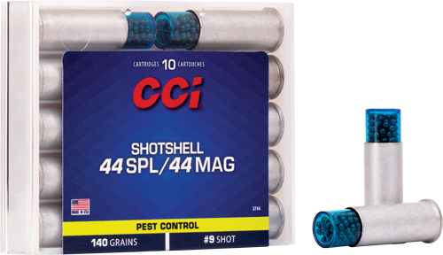 CCI SHOTSHELL 44 MAG 140GR - #9 SHOT 10RD 20BX/CS - Image 2