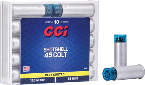 CCI SHOTSHELL 45 LC 150GR - #9 SHOT 10RD 20BX/CS - Image 2