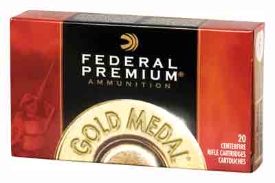 FEDERAL GOLD MEDAL 338 LAPUA - MAG 250GR MATCH 20RD 10BX/CS