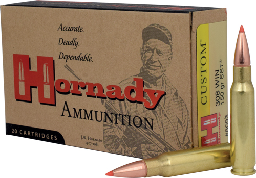 HORNADY 308 WIN 150GR SST - 20RD 10BX/CS