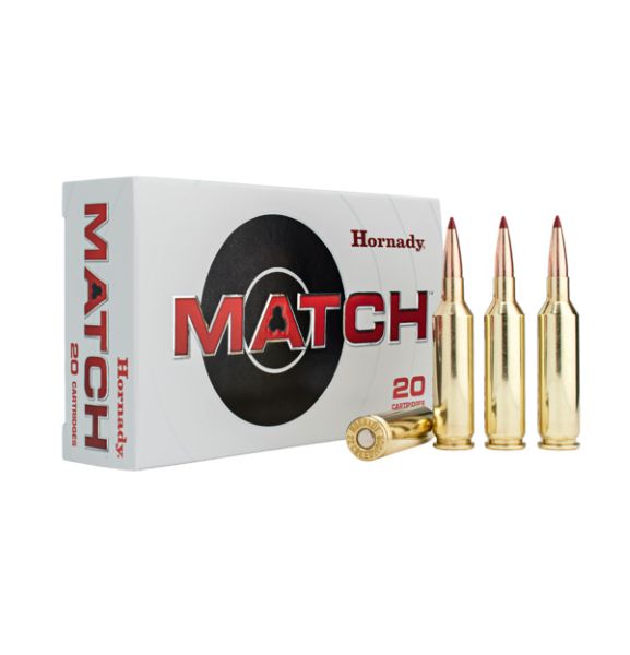 HORNADY MATCH 25 CM 134GR - ELD 20RD 10BX/CS
