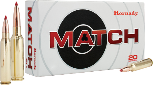 HORNADY MATCH 6.5 CM 147GR - ELD 20RD 10BX/CS