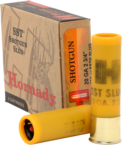 HORNADY SST 20GA 2.75" 250GR - FTX SABOT SLUG 5RD 20BX/CS - Image 2