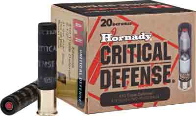 HORNADY CRITICAL DEFENSE 410 - 2.5" 1-SLUG/2-RB 20RD 10BX/CS - Image 2