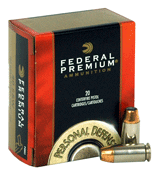 FEDERAL PREMIUM 40 SW 165GR - HYDRA-SHOK JHP 20RD 25BX/CS - Image 2