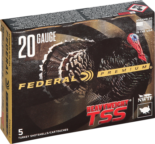 FEDERAL HEAVYWEIGHT TSS 20GA - 3" 1-1/2OZ #7 5RD 10BX/CS