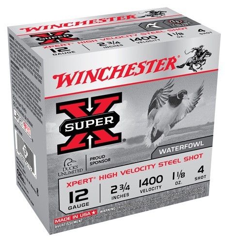 WINCHESTER XPERT 12GA 2.75" - 1-1/8OZ #4 1400FPS 25RD 10BX/C - Image 2