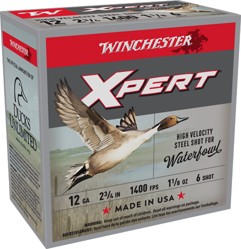 WINCHESTER XPERT 12GA 2.75" - 1-1/8OZ #6 1400FPS 25RD 10BX/C - Image 2