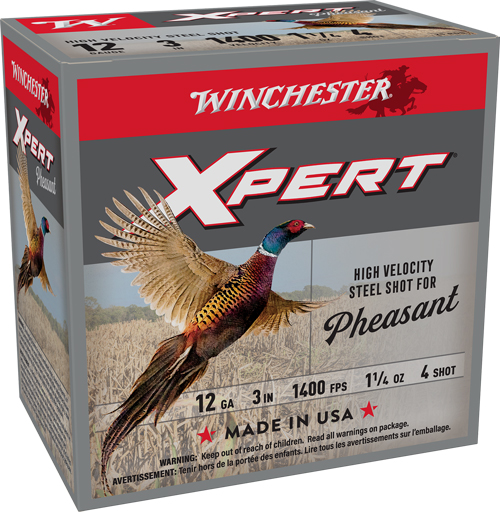 WINCHESTER XPERT STEEL 12GA - 3" 1-1/4OZ #4 25RD 10BX/CS