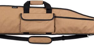 BULLDOG DELUXE LONG RANGE CASE - 55" TAN W/ BLK 2 ACCESS POCKET