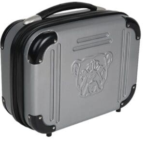 BULLDOG POLYCARBONATE PISTOL - CASE W/ TSA COMO LOCK GREY 9"