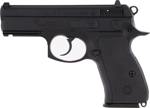 CZ 75 P-01 9MM FS 10RD - DECOCKER BLACK POLYCOAT - Image 2