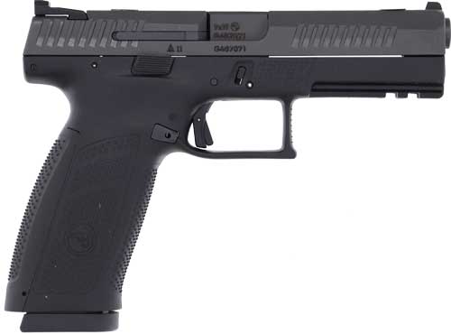 CZ P-10 F 9MM FS 10RD - REVERSIBLE MAG CATCH BLACK