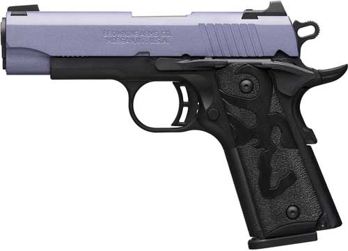 BROWNING 1911-380 BLACK LABEL - 380ACP 3.58" CMP 8RD ORCHID - Image 2