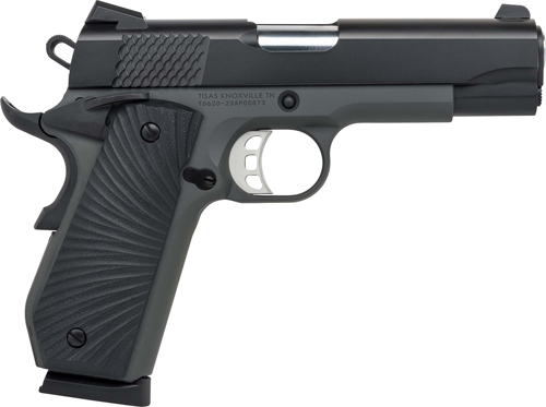 TISAS 1911 STINGRAY 9MM - 4.25" BBL G10 10RD BLACK/GREY - Image 2