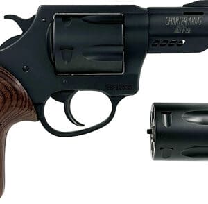 CHARTER ARMS DOUBLE DOG 2.2" - 9MM/357 MAG PORTED BLACK