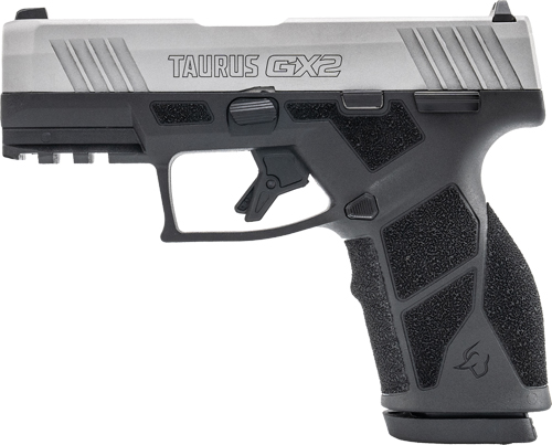 TAURUS GX2 9MM 13-SHOT ADJ. - BLACK FRAME STAINLESS SLIDE - Image 2