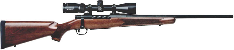 MOSSBERG PATRIOT VORTEX 25-06 - REM 22" MATTE WALNUT 3-9X40MM
