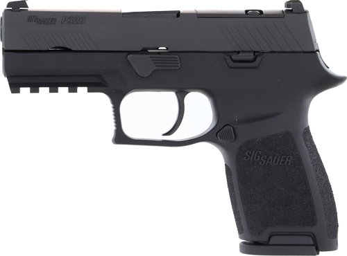 SIG P320 9MM 3.9" SIGLITE - STRIKER OR (2)15RD BLACK STEEL - Image 2