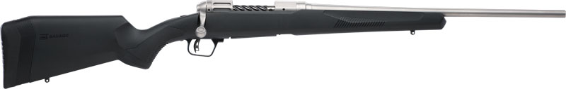 SAVAGE 110 LIGHTWEIGHT STORM - 6.5CM 20" SS/BLK ADJ LOP