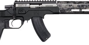 CHRISTENSEN MPR RIMFRE 22LR - 16" CF/CHASSIS BLACK ADJ FLDG