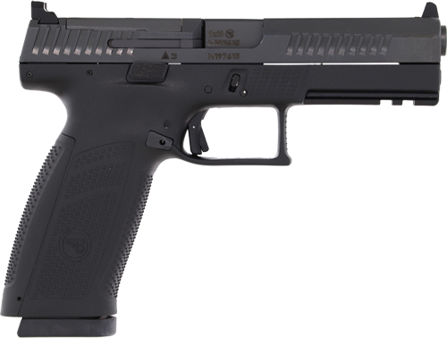 CZ P-10 F OR 9MM FS 19-SHOT - REVERSIBLE MAG CATCH BLACK