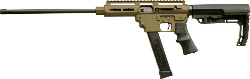 TNW AERO SURVIVAL RIFLE LTE - 9MM 16" TB 33RD OD GREEN - Image 2