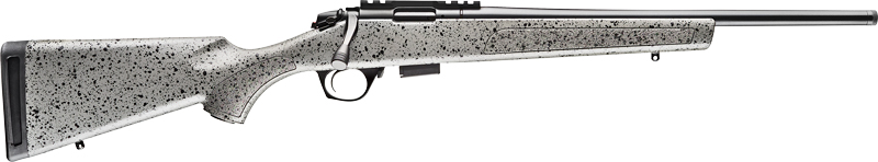 BERGARA BMR MICRO 22LR 18" #4 - W/RAIL BLUED/GREY 5RD/10RD MAG