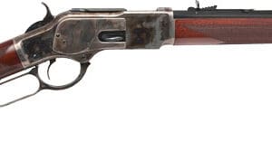 CIMARRON 1873 SADDLE RIFLE - 45LC 18" CC/BLUED WALNUT