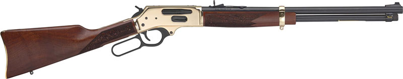 HENRY H24 SIGNATURE RIFLE - 35 REM 20" BRASS WALNUT