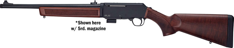 HENRY H27 HOMESTEADER CARBINE - 9MM 16.37" BLUED WALNUT 10RD - Image 2