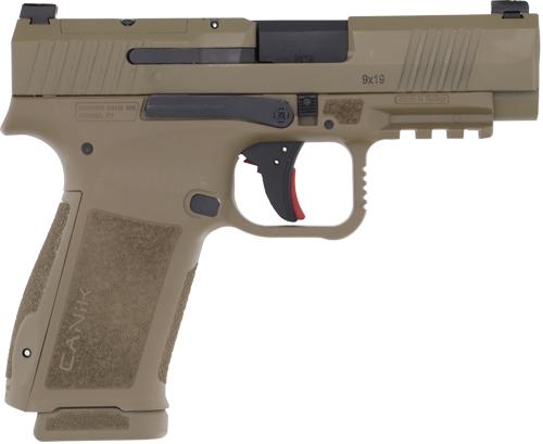 CANIK METE MC9LS 9MM 3.68" BBL - OR FS 2-17RD MAGS FDE
