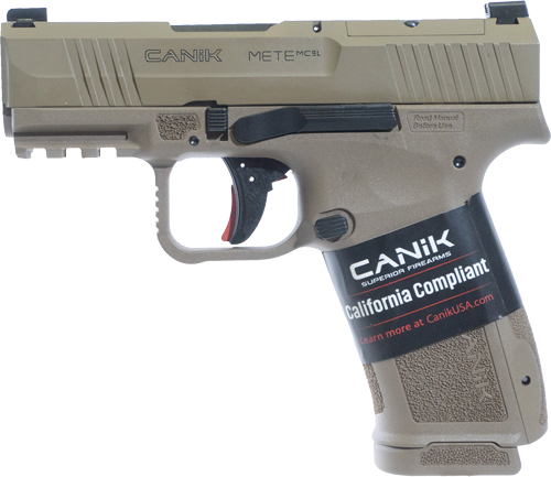 CANIK METE MC9 L CALI 9MM - 3.18" OR FS FLAT DARK EARTH