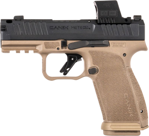 CANIK METE MC9 PRIME 9MM 3.65" - OR MO4 MECANIK OPTIC BLK/FDE