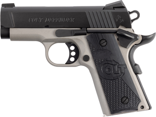 COLT DEFENDER 45ACP FS 3" - CERAKOTE BLUED