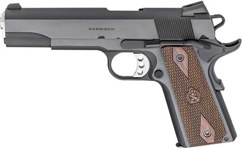 SPRINGFIELD 1911 GARRISON - 9MM 5" 9RD BLUED WALNUT - Image 3