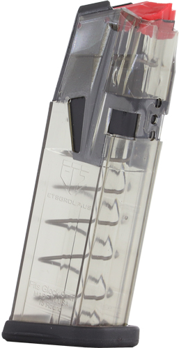 ETS MAGAZINE OMEGA GLOCK 19/26 - 9MM 15RD TRANS POLY 19/26
