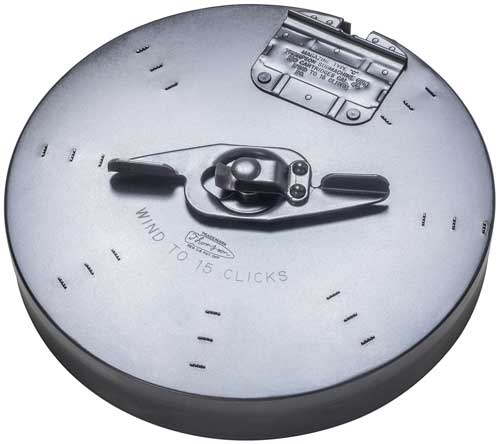 THOMPSON MAGAZINE DRUM 45ACP - 100RD BLUED STEEL