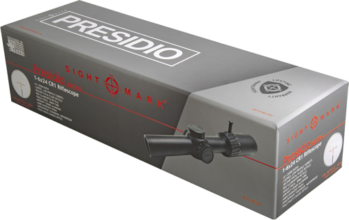 SIGHTMARK PRESIDIO 1-6X24 30MM - SCOPE MATTE BLACK ILLUM RETCLE - Image 4